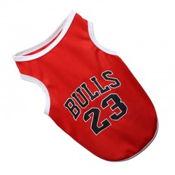 Pet Breathable Basketball Jersey Clothing Pet Clothing Quick Dry Clothes