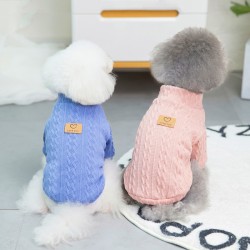 Wholesale Dog Warm Sweater Autumn Winter Pet Dog Sweater Small and Medium Puppy Warm Clothes