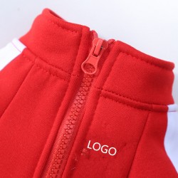 Big Dog Zipper Sweatshirt and Dog Jacket Autumn and Winter for Small Medium Dogs Warm Fleece