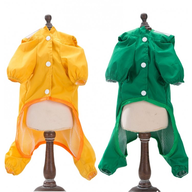 Pet Rainproof Breathable Raincoat Pet Rainproof Breathable Raincoat