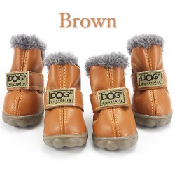 Soft Dog Warm Shoes Four Seasons Sports Canvas Shoes Winter Styles