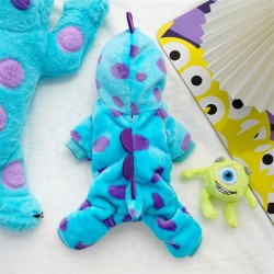 Wholesale Cat Dinosaur Costume Suppliers Dinosaur Four Leg Pet Apparel Costume for Winter