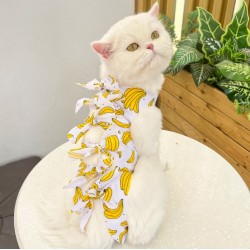 Cat Sterilization Surgery Costume Suit Vest Weaning Clothes Anti-mite Summer Breathable Physiological Clothes Pet Supplies