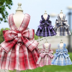 Cat Plaid Dress
