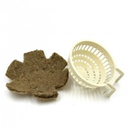Plastic Hanging Bird Nest with Natural Hemp Nest Pad, Special Bird Breeding Box