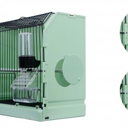 High-Quality Bird Breeding Cage Iron Backboard Parrot Canary Viewing Cage Box Packing