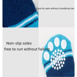 Wholesale Dog Embroidered Socks High Quality Non-slip Bottom Cartoon Puppy Cat Socks
