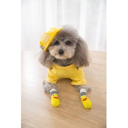 Wholesale Dog Embroidered Socks High Quality Non-slip Bottom Cartoon Puppy Cat Socks