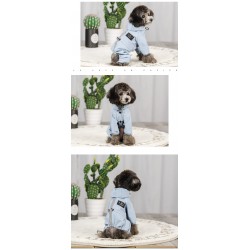 Wholesale Pet Rainproof Jacket Breathable Reflective Clothing Dog Four-legged Raincoat
