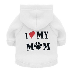 Wholesale Dog Fleece Hoodie Printed Mummy Pet Hoodie Autumn Winter Dog Clothes