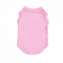 Summer Blank Dog T-shirt Breathable 100% Cotton Hoodies Wholesale Custom Logo Plain Customized Logo