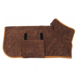 Thickened Absorbent Pet Bathrobe Wrap Waist Bathrobe Towel Hot Sale Microfiber Cute Hoodies Polyester Dogs Winter Print