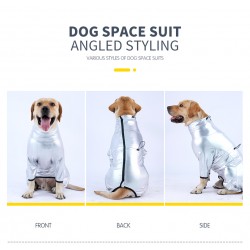 Dog Waterproof Space Suit Fashion Lightweight Windproof Dog Clothing Warm Dog Clothes