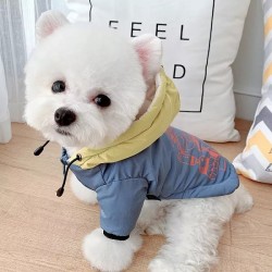 Popular Dog Winter Coat Puppy Teddy Hoodie Cat Dog Coat Manufacturer Wholesale Luxury Cute Print