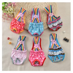 Custom Puppy Washable Diapers Female Pet Sanitary Physiological Dog Pants