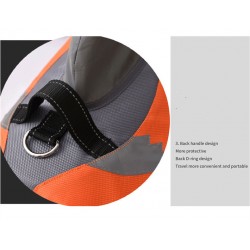 Dog Shark Fin Jacket Pet Life Jacket Medium and Large Puppy Reflective Swimwear