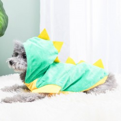 Dinosaur Hooded Dog Hoodie