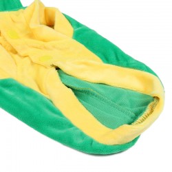 Dinosaur Hooded Dog Hoodie Autumn and Winter Warm Fleece Dog Clothes Coat Clothing Wholesale