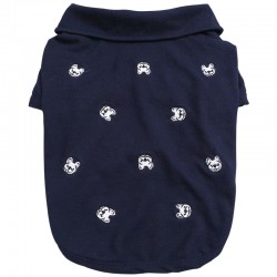 Custom French Bulldog T-Shirts Clothes Handsome Embroidered Tide Brand Dog Shirts Clothes T-shirts