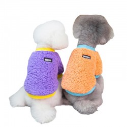 Warm Fleece Puppy Sweater Autumn and Winter New Pet Clothes Elastic Warm Fleece Puppy Sweater Clothing