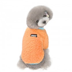 Warm Fleece Puppy Sweater Autumn and Winter New Pet Clothes Elastic Warm Fleece Puppy Sweater Clothing