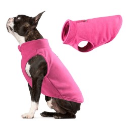 Custom Dogface Fleece Jacket Dog Clothes Customizable Logo Thickened Solid Fashion Print Colorful