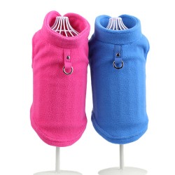 Custom Dogface Fleece Jacket Dog Clothes Customizable Logo Thickened Solid Fashion Print Colorful