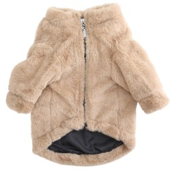 Winter Dog Cotton Coat Jacket Winter Pet Outwear Thick Warm Puppy Fur Hot Sale Luxury 1pcs