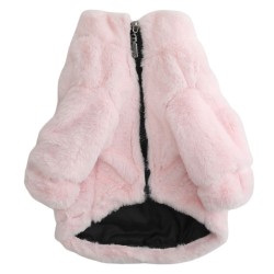 Winter Dog Cotton Coat Jacket Winter Pet Outwear Thick Warm Puppy Fur Hot Sale Luxury 1pcs