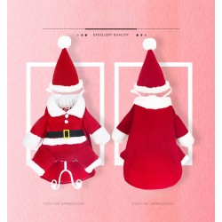 Christmas Pet Transformed Hoodies Into Funny Three-dimensional Dog Clothes Warm Puppy Coat Hoodies