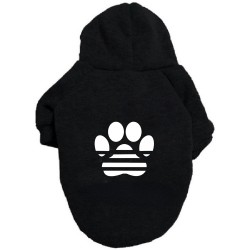 Custom Dog Fleece Hoodie Medium and Large Dog Coat Clothes Print Valentine's Day Fashion Sports Pet Dog Winter