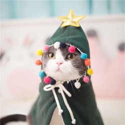 Christmas Halloween Cat Cape