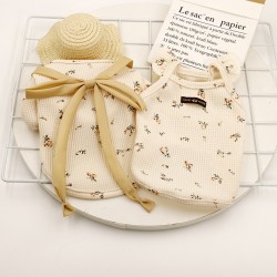 Summer Floral Pet Vest