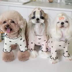 Pet Breathable Leisure Vest Style love Printed Dog Vest pet Clothes for Dogs