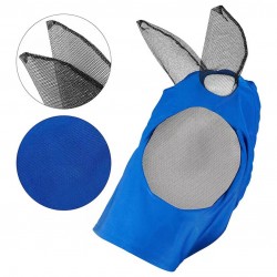 Custom Horse Fly Mask Insect Proof & Breathable Mesh | UV Sun Shield | Adjustable Stretch Fit | for Riding