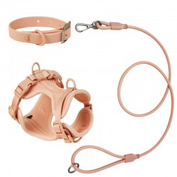Macaron Dog Lead Leash Slip Lead Hand Free Dog Pvc Pet Leash Waterproof Dog Leash Mascota