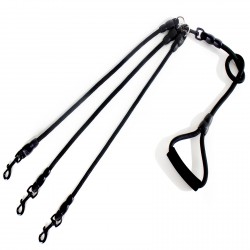 Nylon Dog Triple Leash