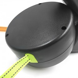 Retractable Multi-functional LED Leash Tractor Automatic Double-headed Leash With Poop Bags Dispenser