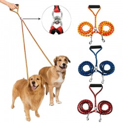Dog Walking Double Leash