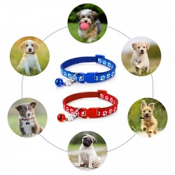 Custom Walking Training Leash Training Small Medium Adjustable Cat Dog Collar Leash Soft Nylon Print Pet Dog Harnesses Rope