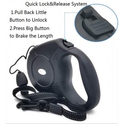 Automatic Retractable Dog Leash 5m 8m Nylon Traction Lead for Dogs Walking for Dogs