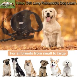 Automatic Retractable Dog Leash 5m 8m Nylon Traction Lead for Dogs Walking for Dogs