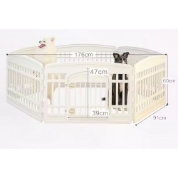 Wholesale High Quality Pet Cage Durable Portable Indoor bed PP Material Pet Cage Durable Portable Indoor Pet Dog Rabbit Fence