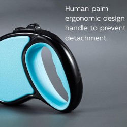 Custom Pet Extendable Leash Pet Reflective Nylon Walking Retractable Pet Collars Leashes Dog Leash