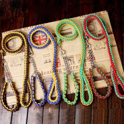 Dog Adjustable Braided Leash