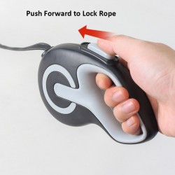 Custom Dog Retractable Leash Heavy Duty Durable Reflective Nylon Tape Pet Leashes 10ft