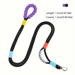 Wholesale Dog Durable Leash Non-slip Soft Handle Pet Leash Hands Free Adjustable Dog Rope for Dogs