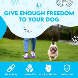Custom Dog Nylon Leash 1.5m Durable Reflective Pet Traction Rope Soft Foam Handle