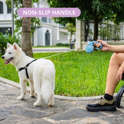 Automatic Pet Retractable Leash Comfortable Dog Traction Lead for Pets Walking Retractable Luxury Dog Leash