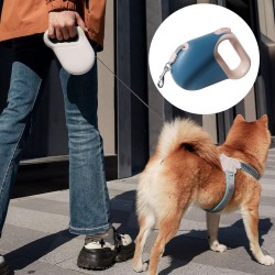 Dog Bungee Extendable Leash Pet Reflective Nylon Walking Retractable Dog Leash for Large Medium Small Breeds
